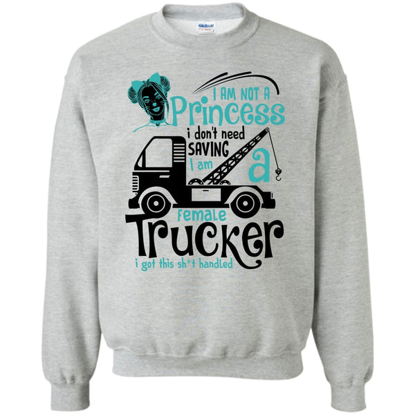 Coolest Trucker T Shirt, I'm Not A Princess Sweatshirt