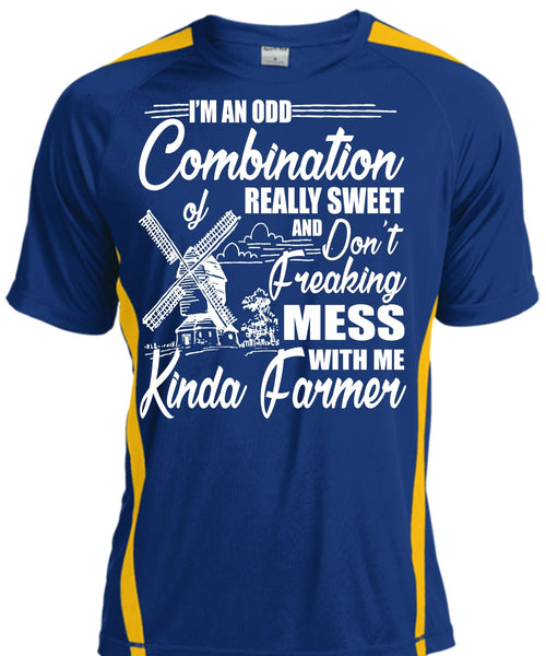 Mess With Me Kinda Farmer T Shirt, Being A Farmer T Shirt, Cool Shirt
