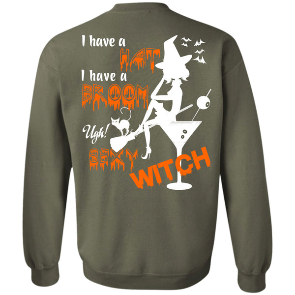 I Have A Broom T Shirt, Wait For Halloween Sweatshirt