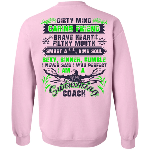 I Love Swimming T Shirt, I Am A Swimming Coach Sweatshirt