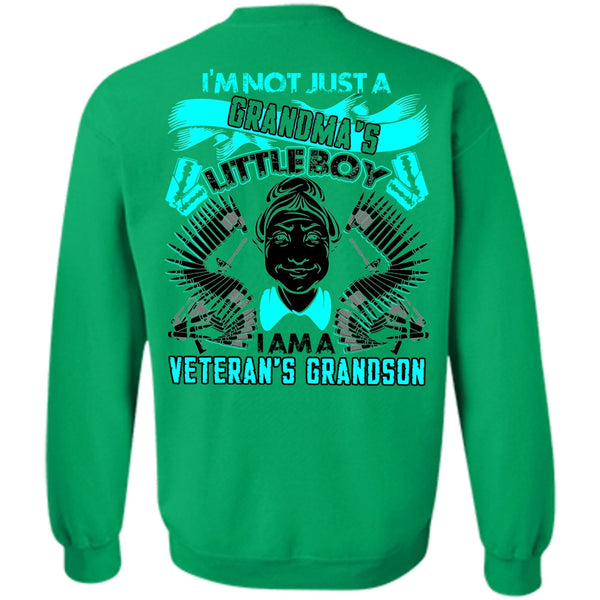 Being A Veteran T Shirt, I Am A Veteran's Grandson Sweatshirt