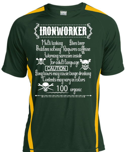Ironworker Multitasking T Shirt, Likes Beer T Shirt, Cool Shirt