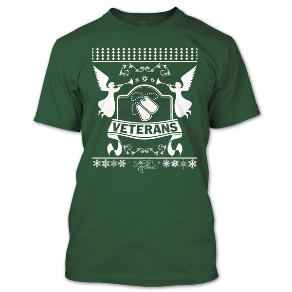 Veterans Merry Christmas T Shirt, Coolest Veteran T Shirt