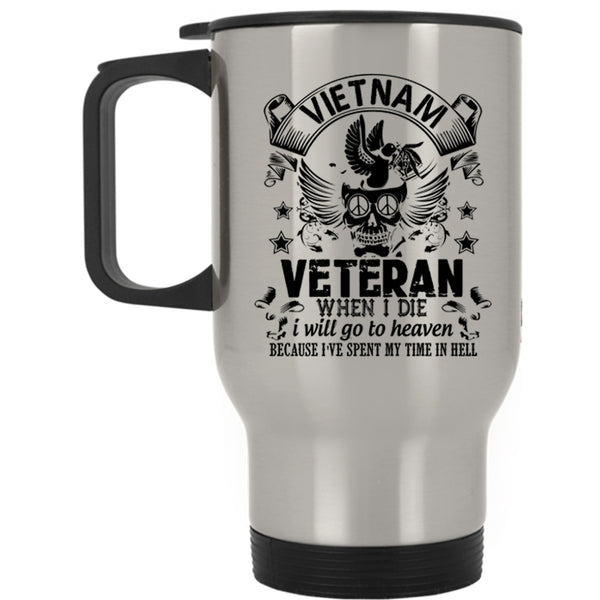 Cool Gift For Vietnam Veteran Travel Mug, Vietnam Veteran Mug