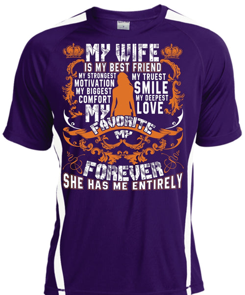 My Wife Is My Best Friend T Shirt, My Love My Favorite T Shirt, Cool Shirt