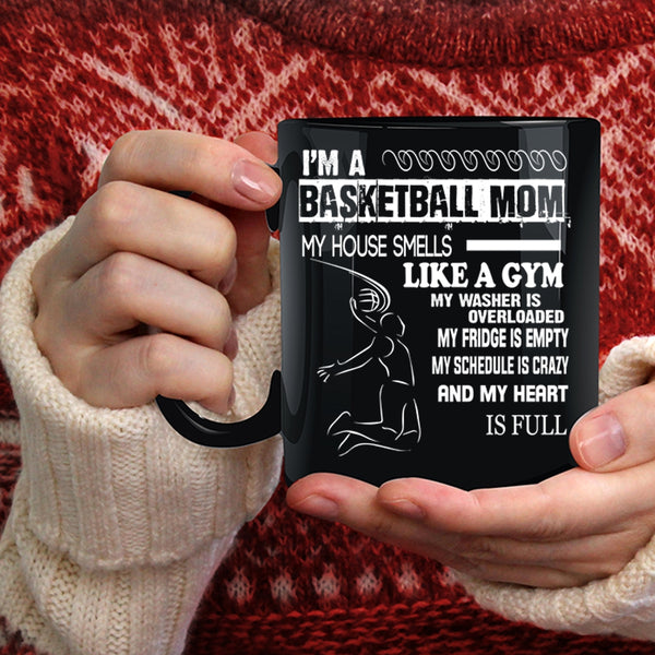 I'm A Basketball Mom Coffee Mug, Awesome Basketball Mom Coffee Cup