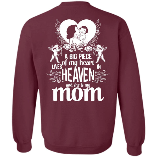 Lives Heaven T Shirt, I Love Mom Sweatshirt