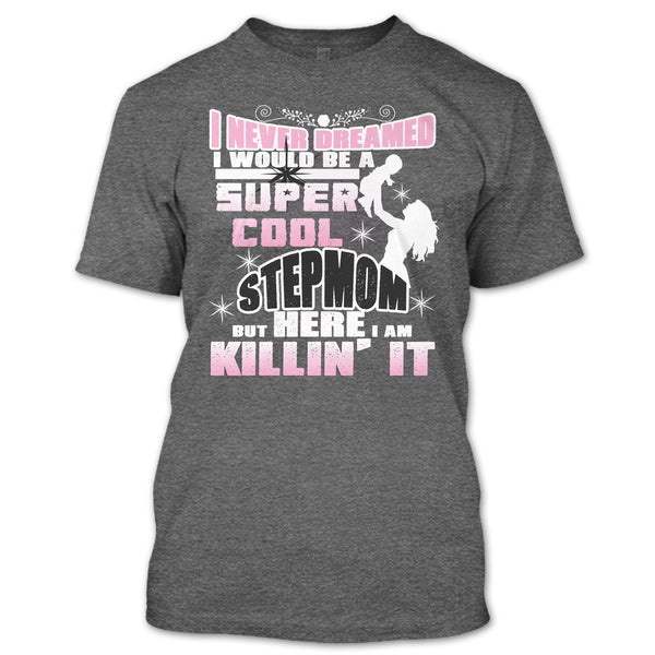 A black t-shirt with the shopify logo