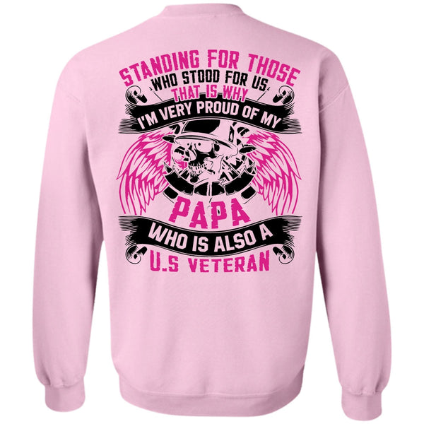 I Love Papa T Shirt, I'm Very Proud Of My Papa Sweatshirt