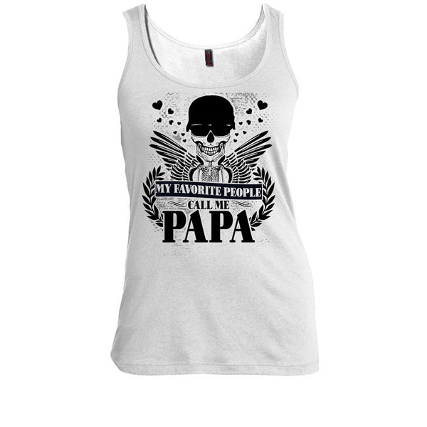 My Favorite People T Shirt, Gift For Papa Tank Top