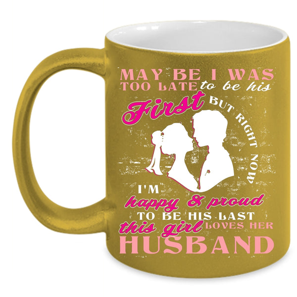 This Girl Loves Her Husband Coffee Mug, Cute Love Coffee Cup
