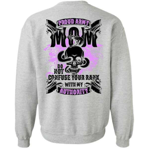 I Love Mother T Shirt, Proud Army Mom Sweatshirt