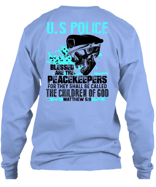 US Police T Shirt, I Love Police T Shirt