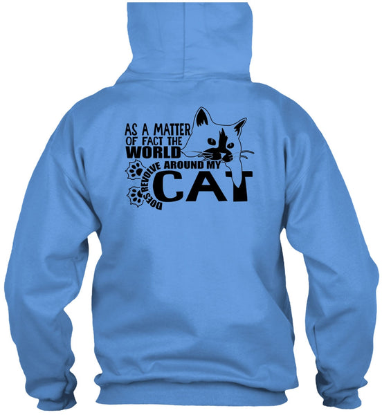 World Does Revolve Around My Cat T Shirt, I Love Cat T Shirt