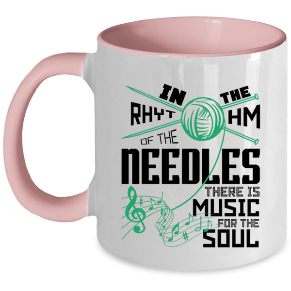 Cool Musician Coffee Mug, There Is Music For The Soul Accent Mug