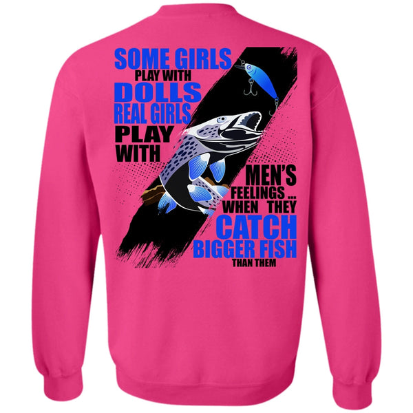 I Love Fishing T Shirt, They Catch Bigger Fish Sweatshirt