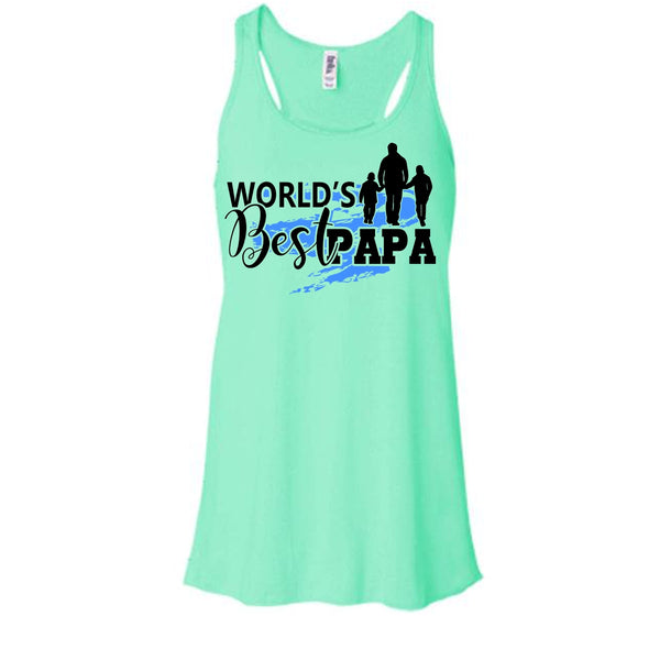 World's Best Papa T Shirt, Gift For Papa Tank Top