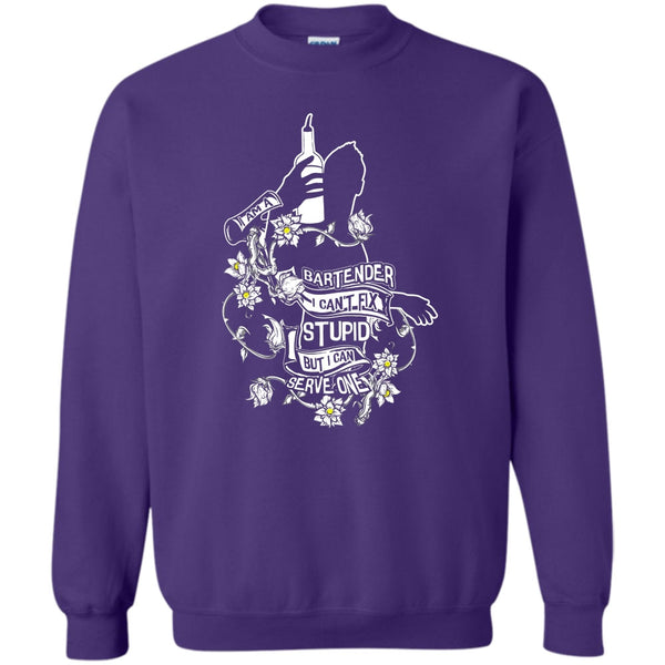 I Can Serve One T Shirt, Coolest Bartender Sweatshirt