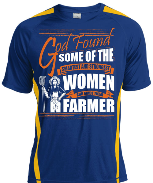 Made Them Farmer T Shirt, Smartest And Strongest T Shirt, Cool Shirt