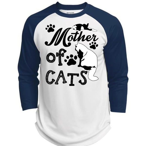 Mother Of Cats T Shirt, I Love My Cat T Shirt, Awesome T-Shirts  (Polyester Game Baseball Jersey)