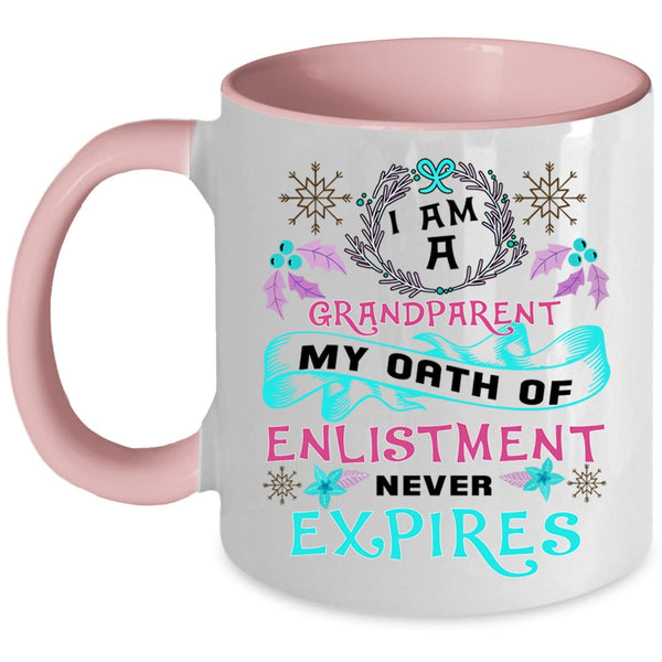 Christmas From Grandpa Coffee Mug, I Am A Grandparent Accent Mug