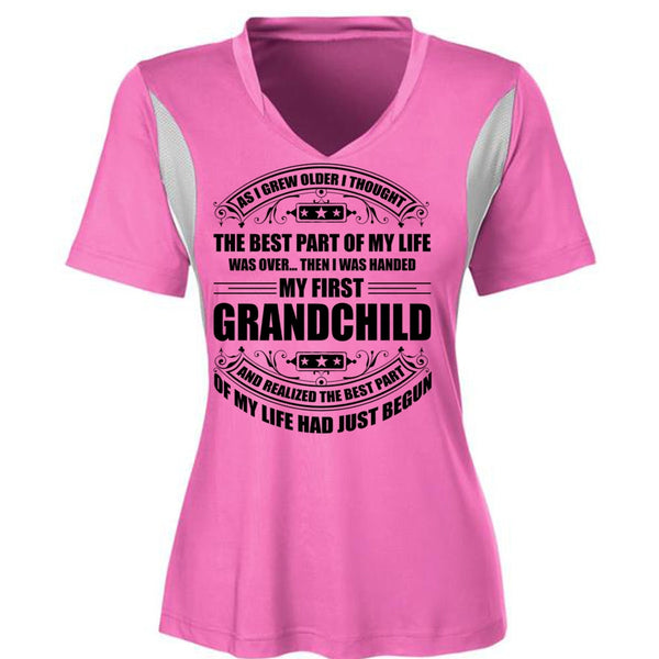 I Was Handed My First Grandchild T Shirt, I Love Baby T Shirt, Awesome T-Shirts