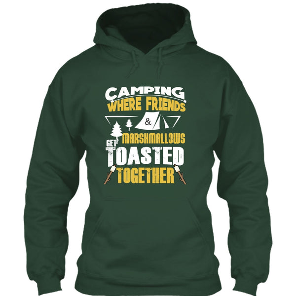Camping T Shirt, where Friends Marshmalows T Shirt