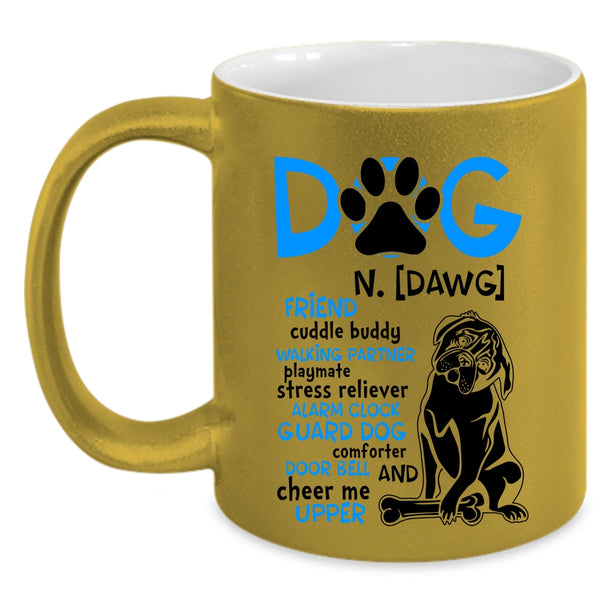 Cute Gift For Dog Lovers Coffee Mug, Dog Accent Mug