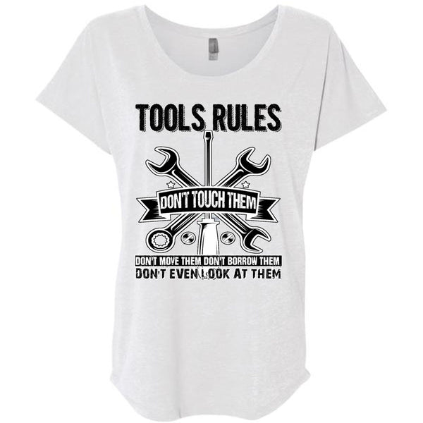 Tools Rules Don't Touch Them T Shirt, I Love Mechanic T Shirt, Awesome T-Shirts