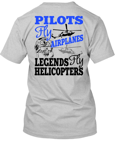 Pilots Fly Airplanes T Shirt, I Love Pilot T Shirt