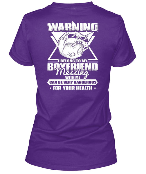I Belong To My Boyfriend T Shirt, Being A Husband T Shirt