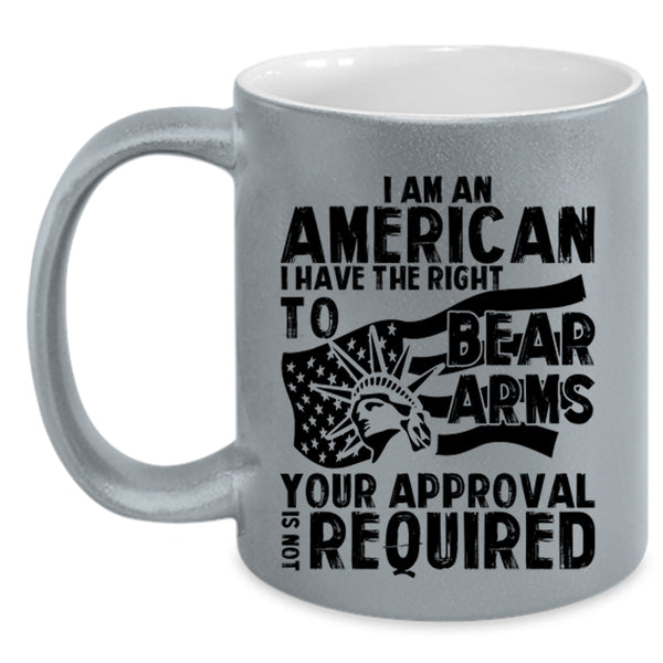 Funny Gift For My Friends Coffee Mug, I Am An American Accent Mug
