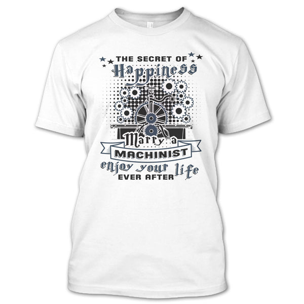 A black t-shirt with the shopify logo