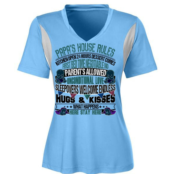 Papa's House Rules T Shirt, I Love Papa T Shirt, Awesome T-Shirts