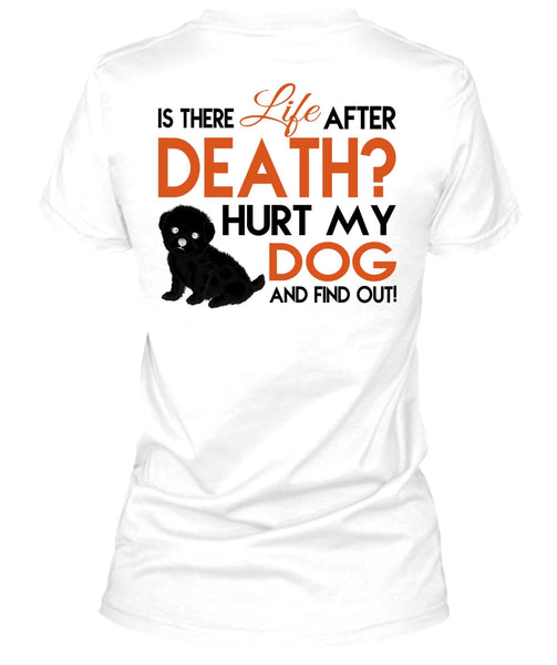 Hurt My Dog And Find Out T Shirt, Favorite T Shirt