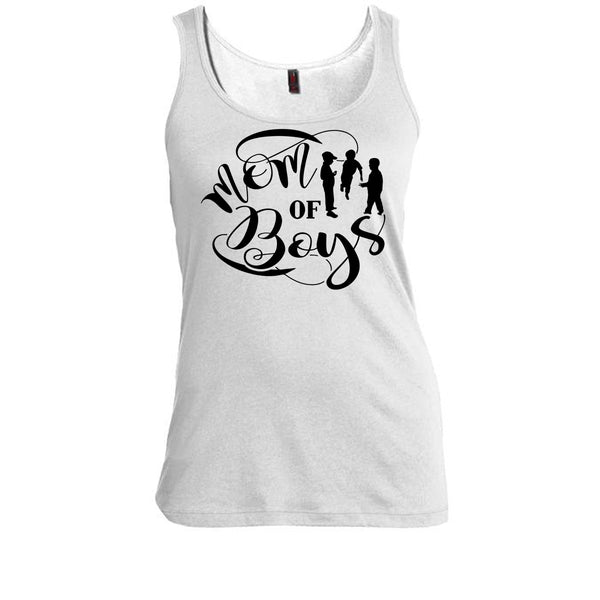 Mom Of Boys T Shirt, Mother And Son Tank Top