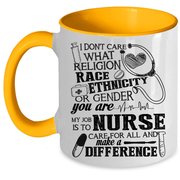 Funny Gift For Nurses Coffee Mug, Cute Nurses Accent Mug