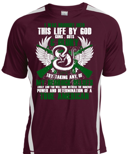 God Guns T Shirt, True American T Shirt, Cool Shirt
