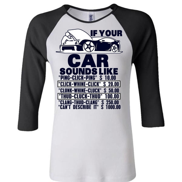 If Your Car Sounds Like T Shirt, I Love Mechanic T Shirt, Awesome T-Shirts