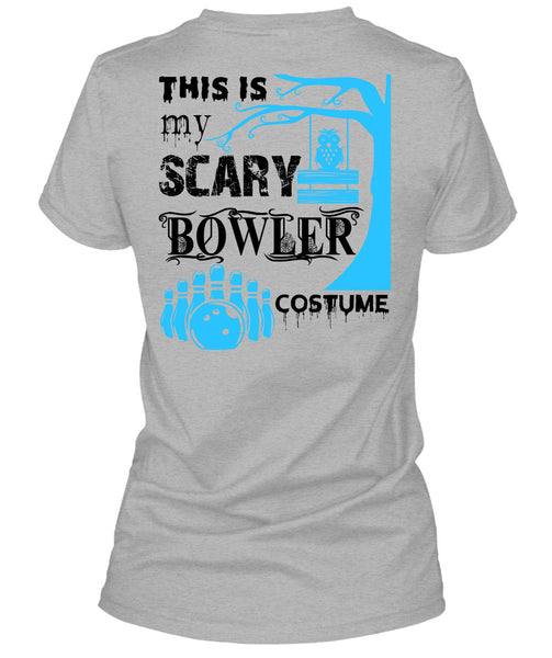 This Is My Scary Bowler Costume T Shirt, Wait For Halloween T Shirt