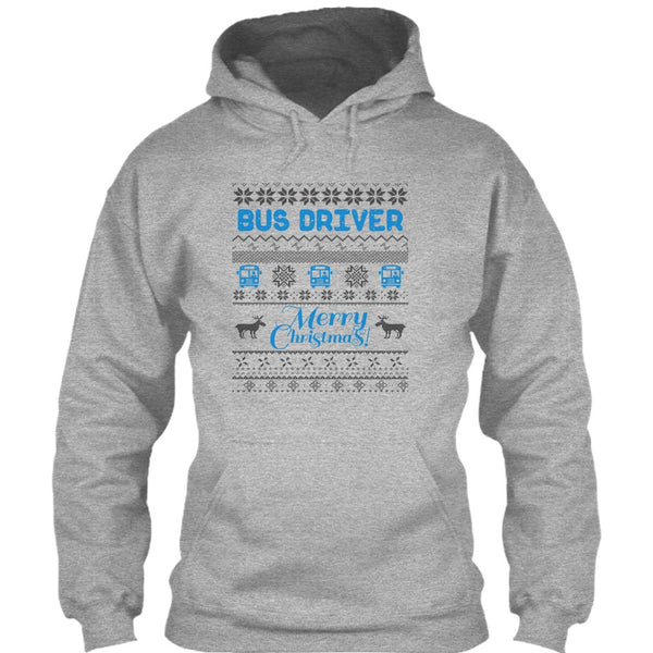 Bus Driver Merry Christmas T Shirt, Gift For Merry Christmas T Shirt