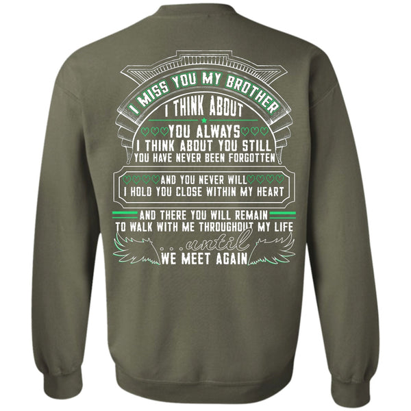 We Meet Again T Shirt, I Love Brother Sweatshirt