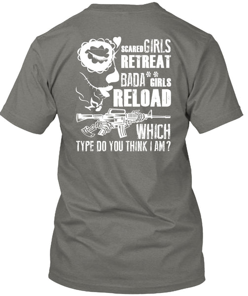 Scared Girls Retreat T Shirt, Being A Gunner T Shirt