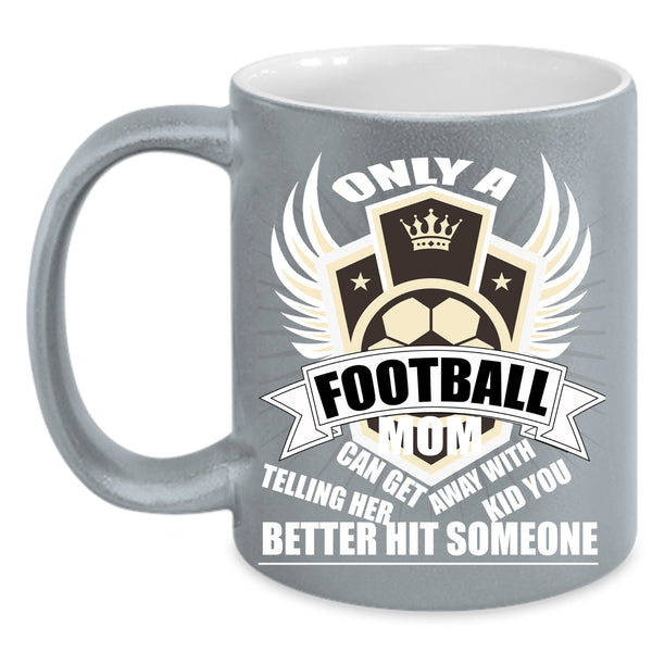 Football Mom Coffee Mug, Cute Football Mom Coffee Cup