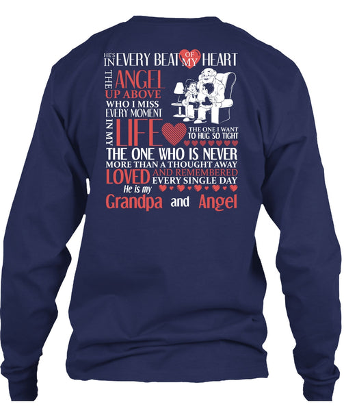 Grandpa And Angel T Shirt, Beat Of My Heart T Shirt