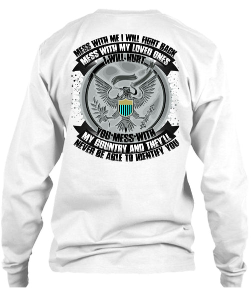 You Mess With My Country T Shirt, I Love Music T Shirt