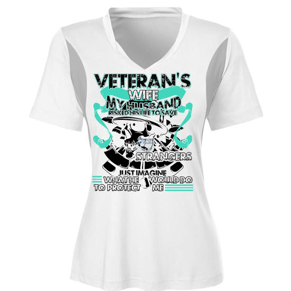 Veteran's Wife T Shirt, I Love Veteran T Shirt, Awesome T-Shirts