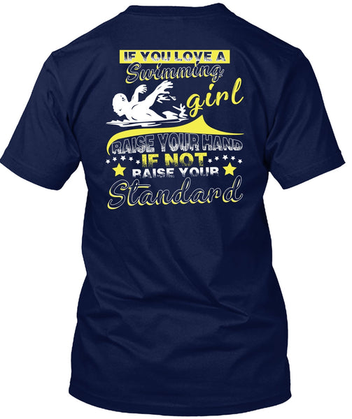 You Love A Swimming Girl T Shirt, Being A Swimmer T Shirt