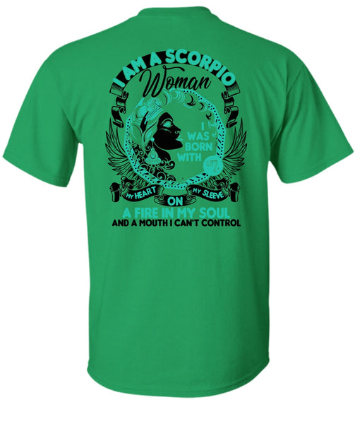 I Am A Scorpio Woman T Shirt, I Love Scorpio T Shirt