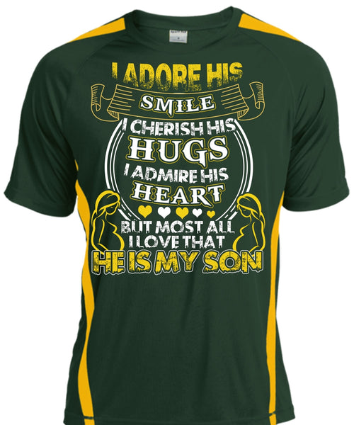 He Is My Son T Shirt, I Adore His Smile T Shirt, Cool Shirt